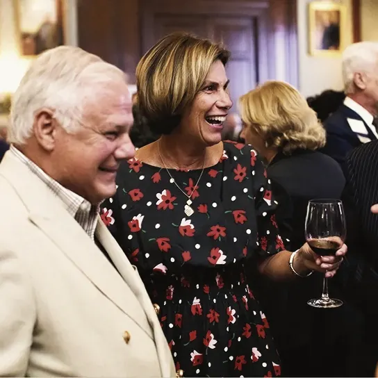 Guests at a Union League reception